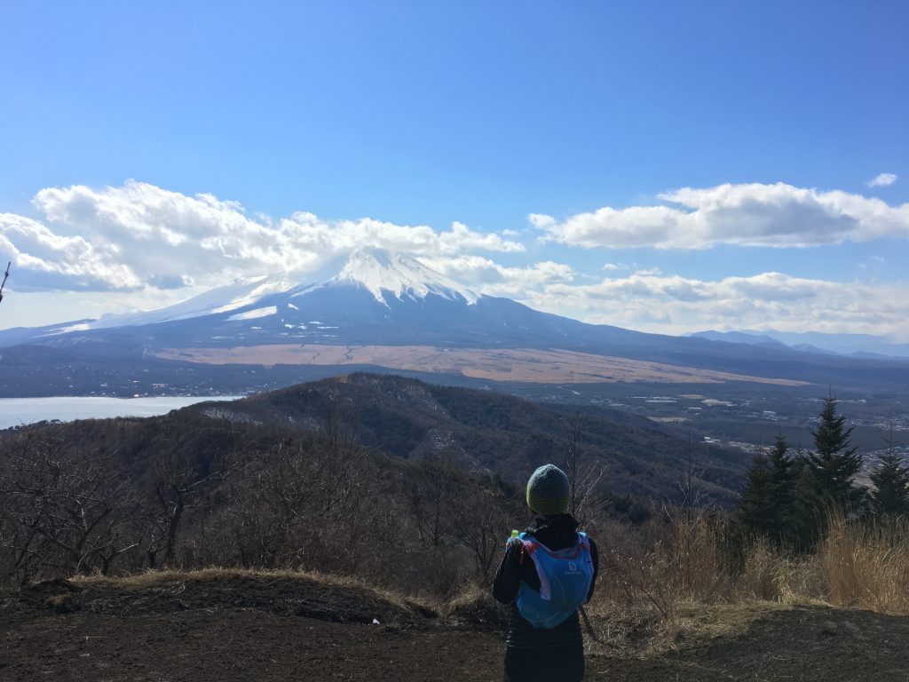 石割山山頂からの富士山眺望