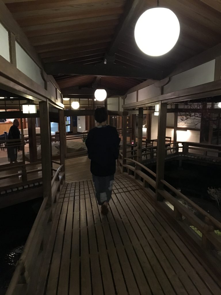 夜の新井旅館