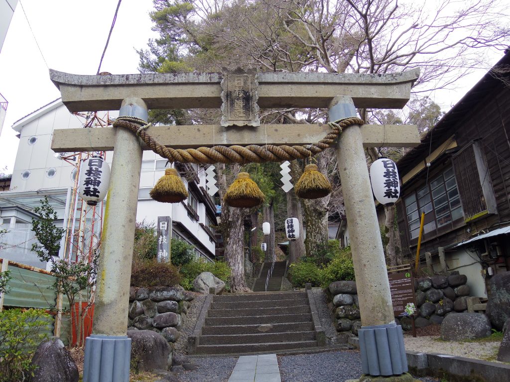 日枝神社の鳥居