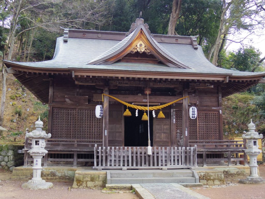 日枝神社の本堂。