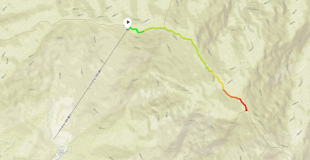 GPS地図八海山