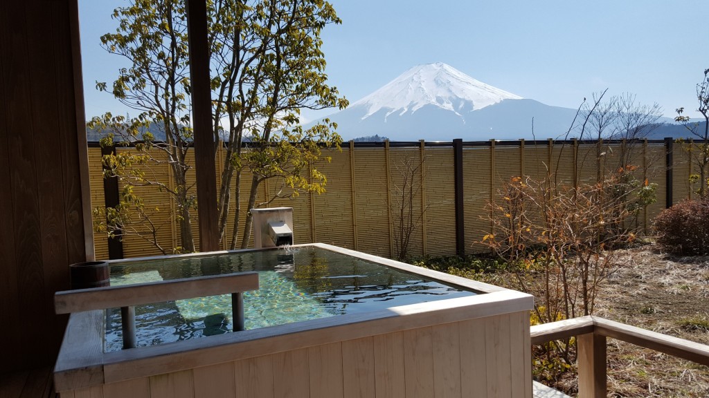 福地からの富士山