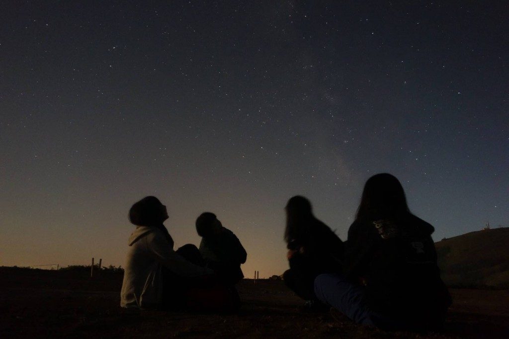 夜空-天の川