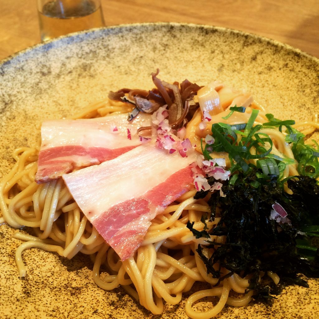 北海道産小麦の油そば