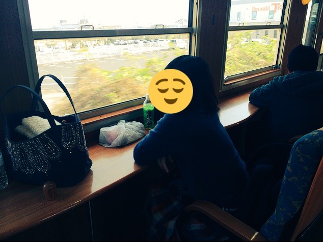 たまて箱 車窓