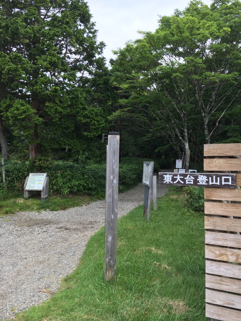 大台ケ原取り付き