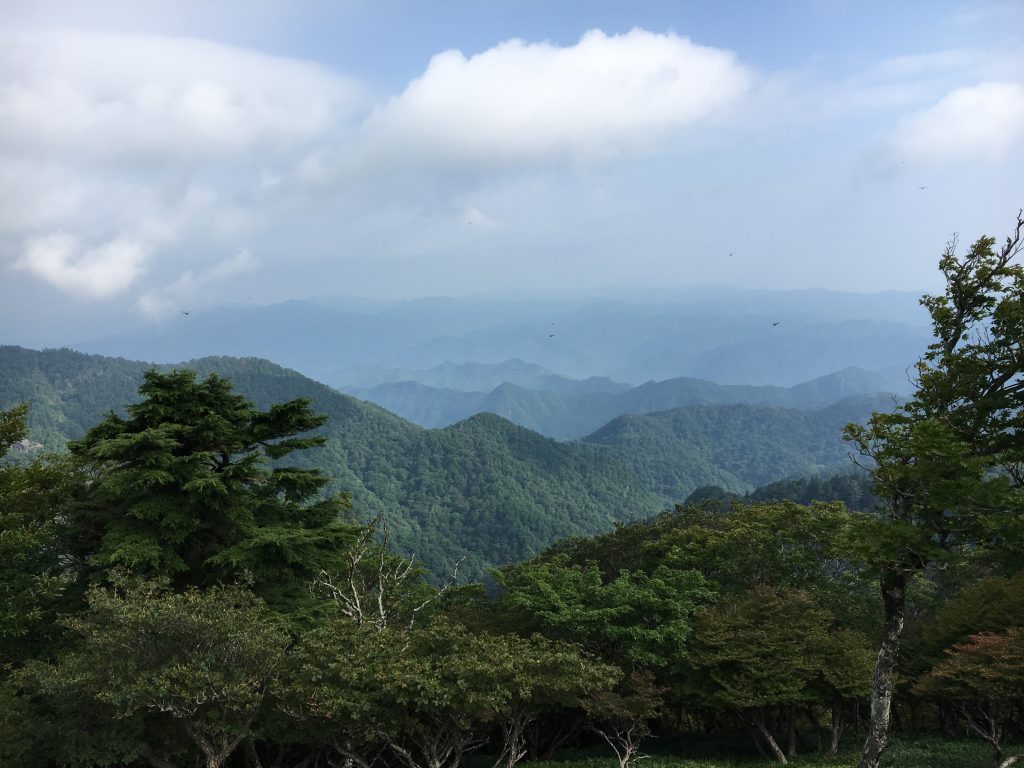 日出ヶ岳山頂からの眺望