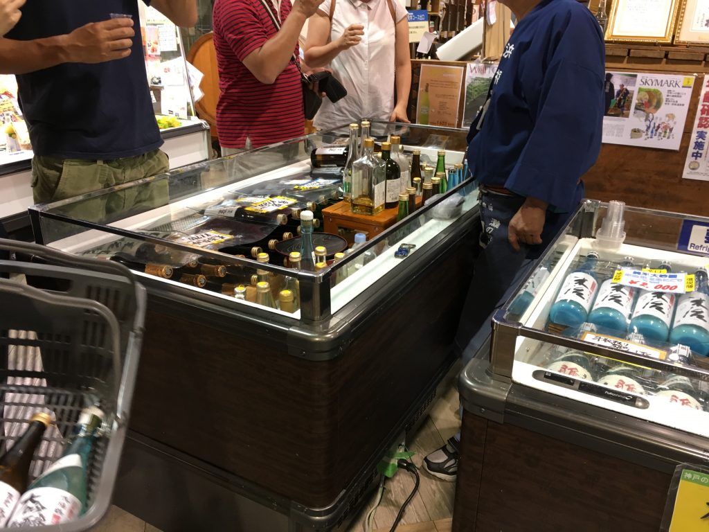 試飲コーナー