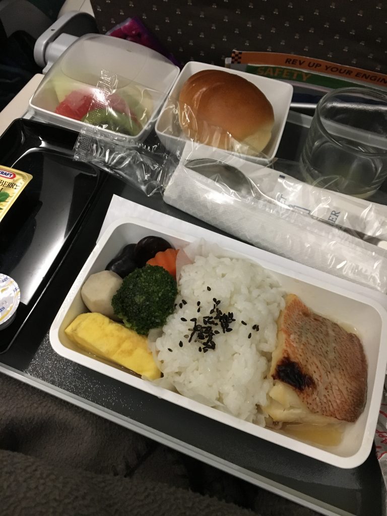 シンガポール航空の機内食