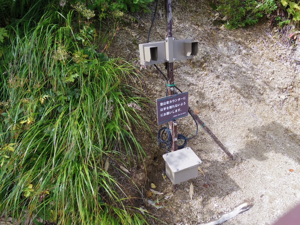 登山者カウンター
