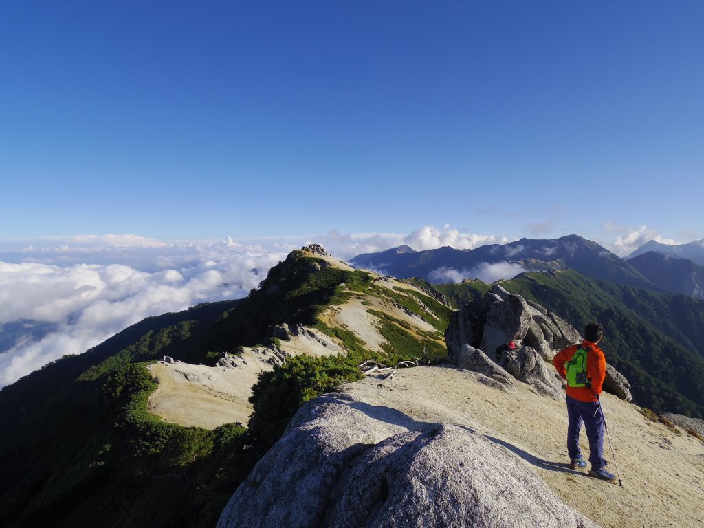 北燕岳からの眺望