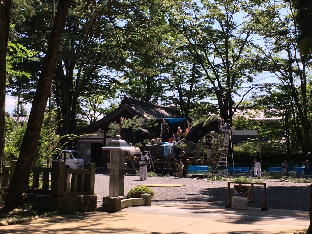 穂高神社の子供祭