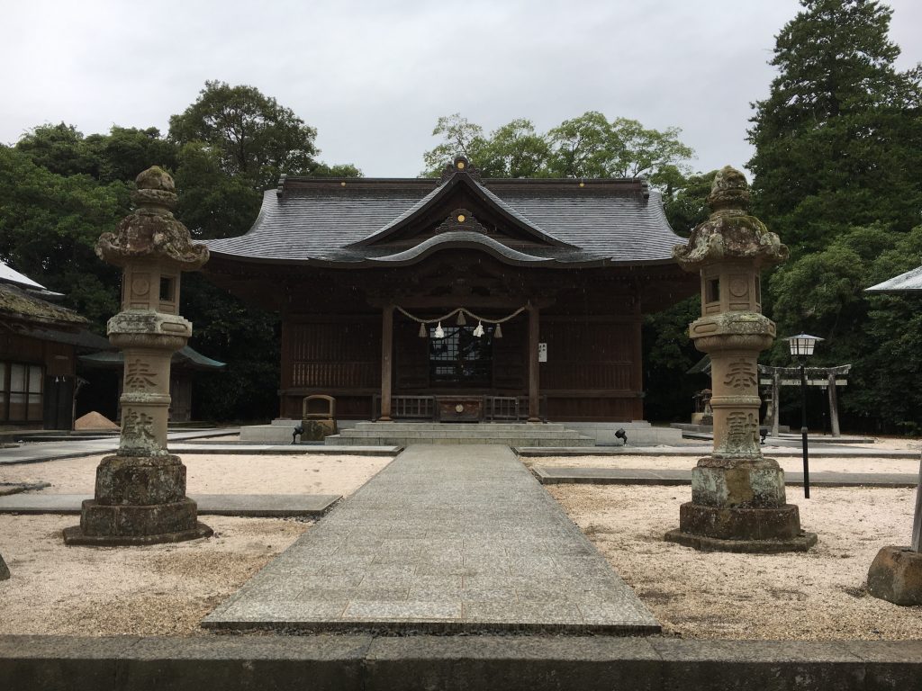 松江神社の本社