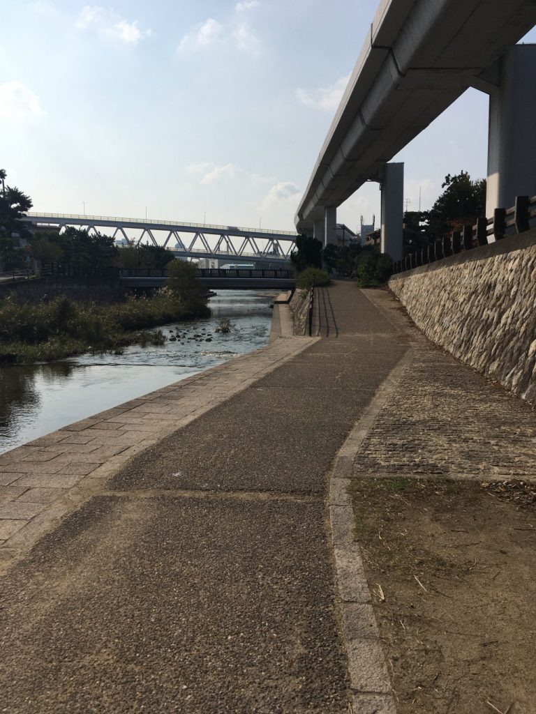 河口の折り返し地点