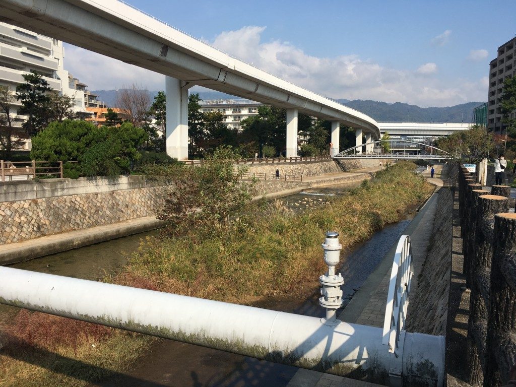 住吉川の一番南側