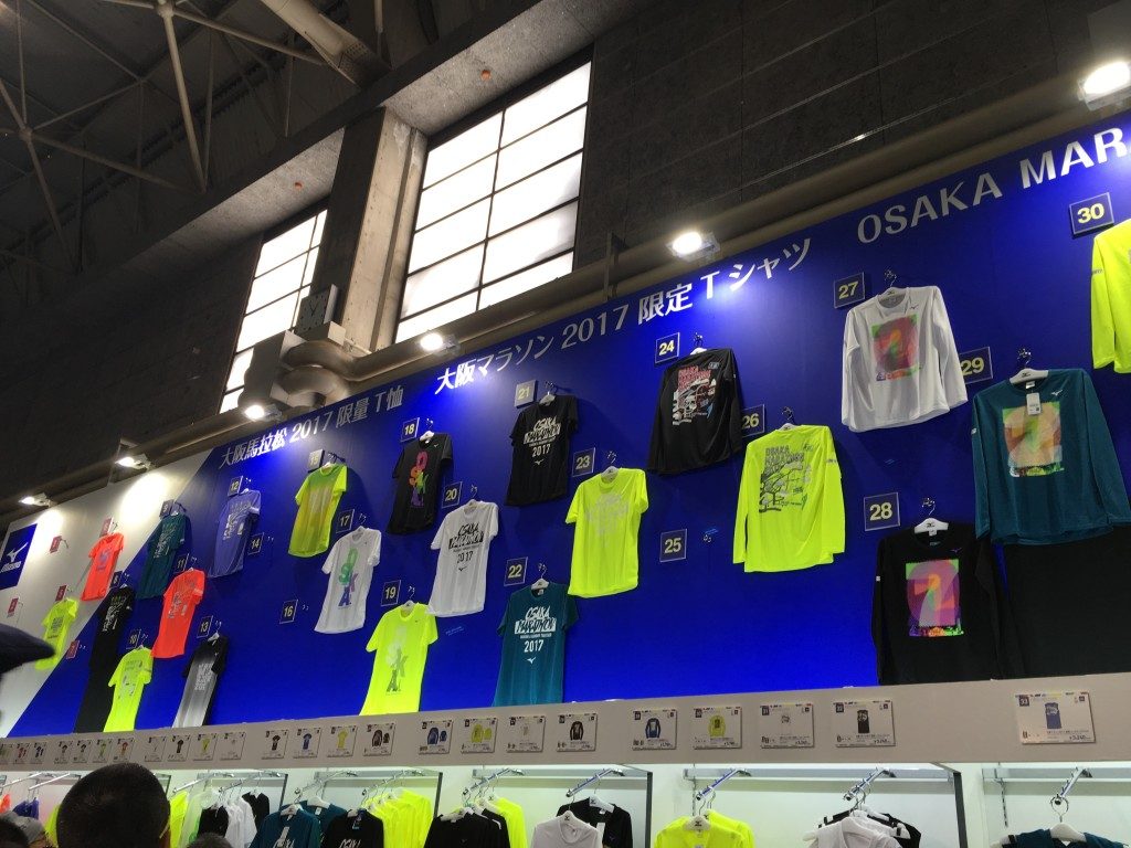 大阪マラソン限定Tシャツ