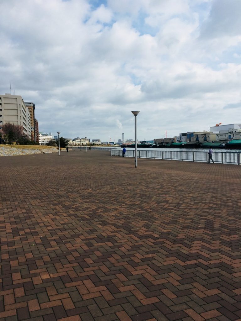 ハット神戸コーススタート地点