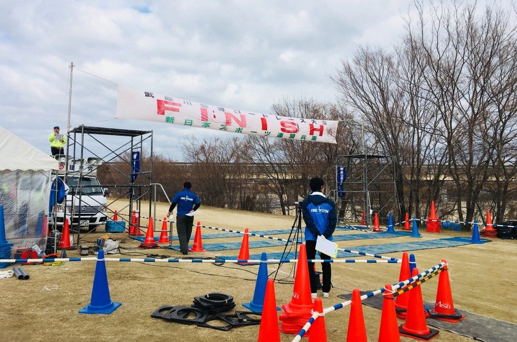 フィニッシュ地点