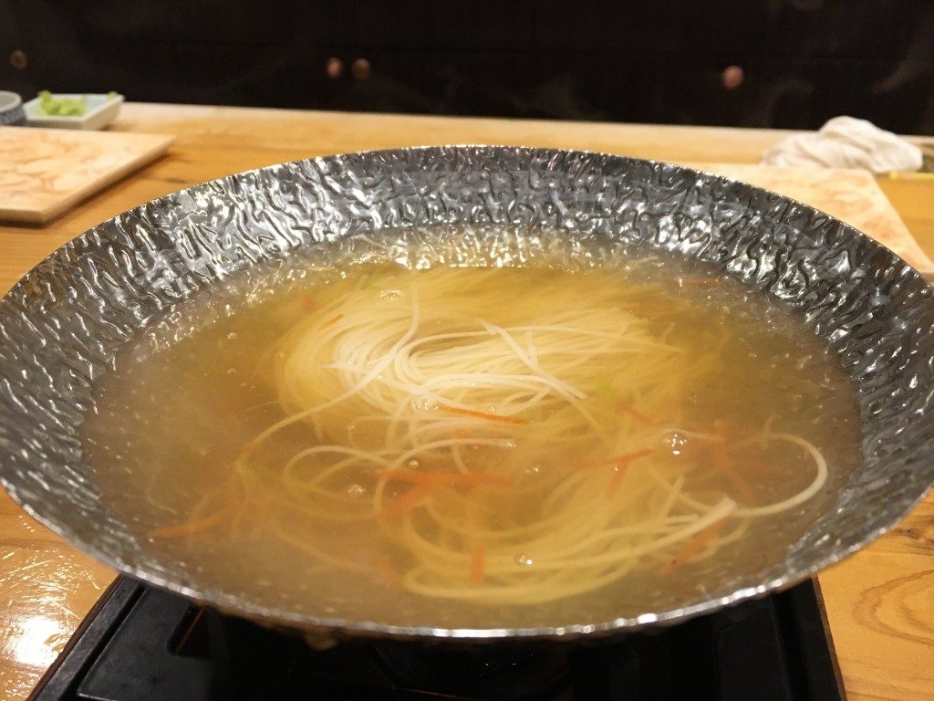 締めのそうめん