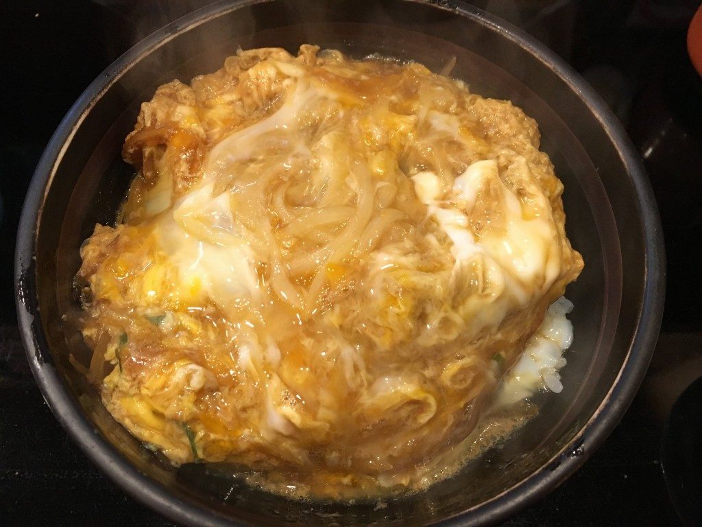 カツ丼上から