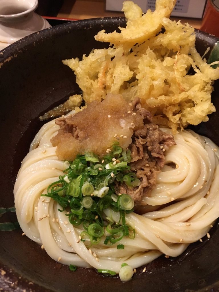 肉＆野菜うどん