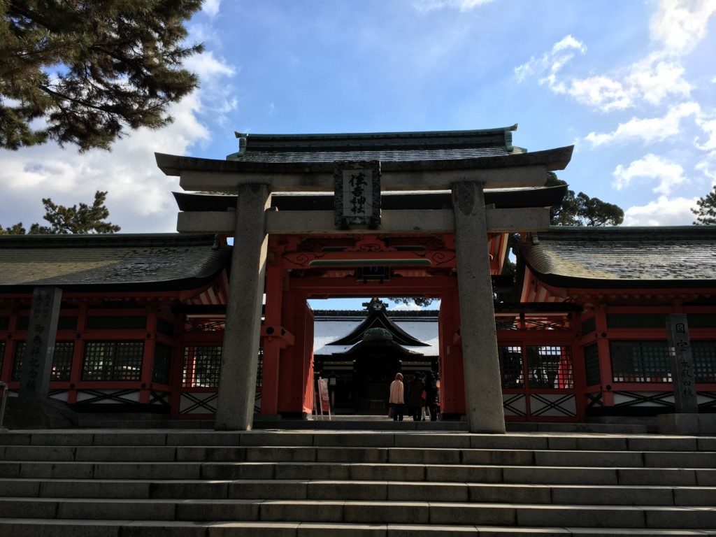 住吉神社の鳥居