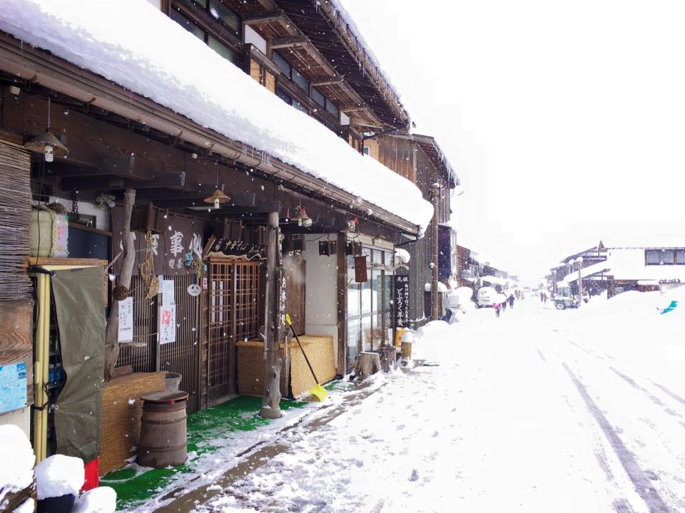 白川郷の町並み