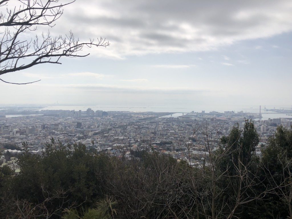 城山コースからの眺望