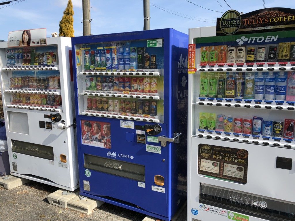バス停自販機