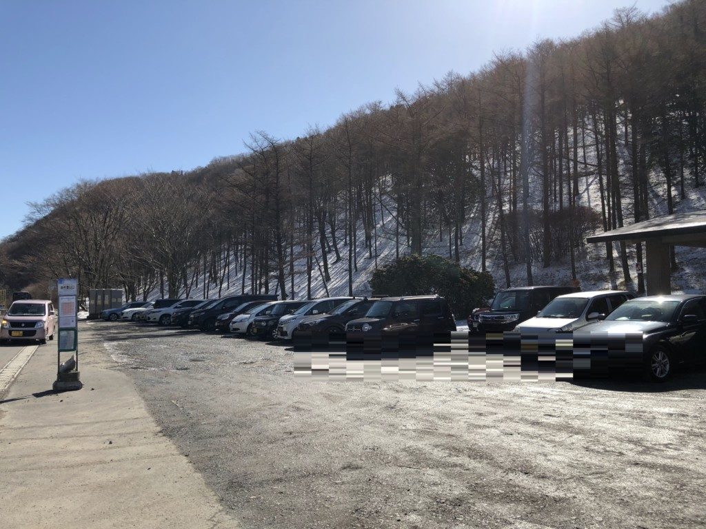 由布岳登山口駐車場