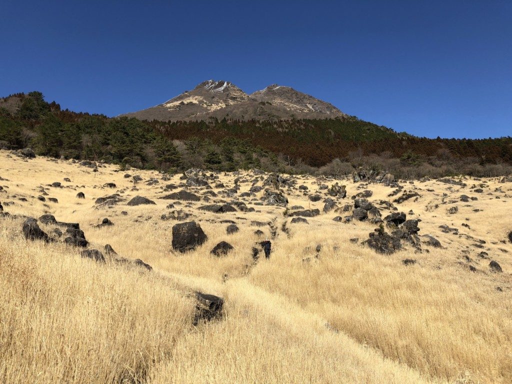 西登山口ルートの由布岳