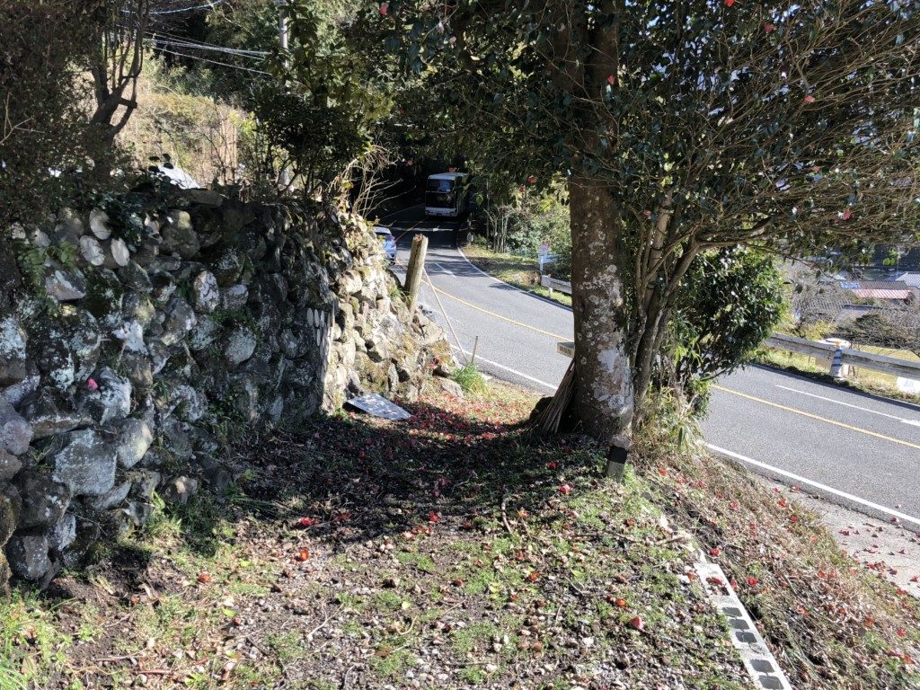 西登山口ルート最終地点