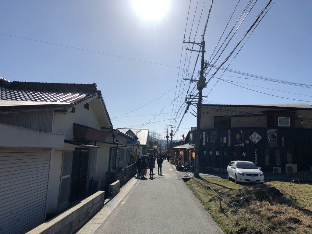 由布院の町並み