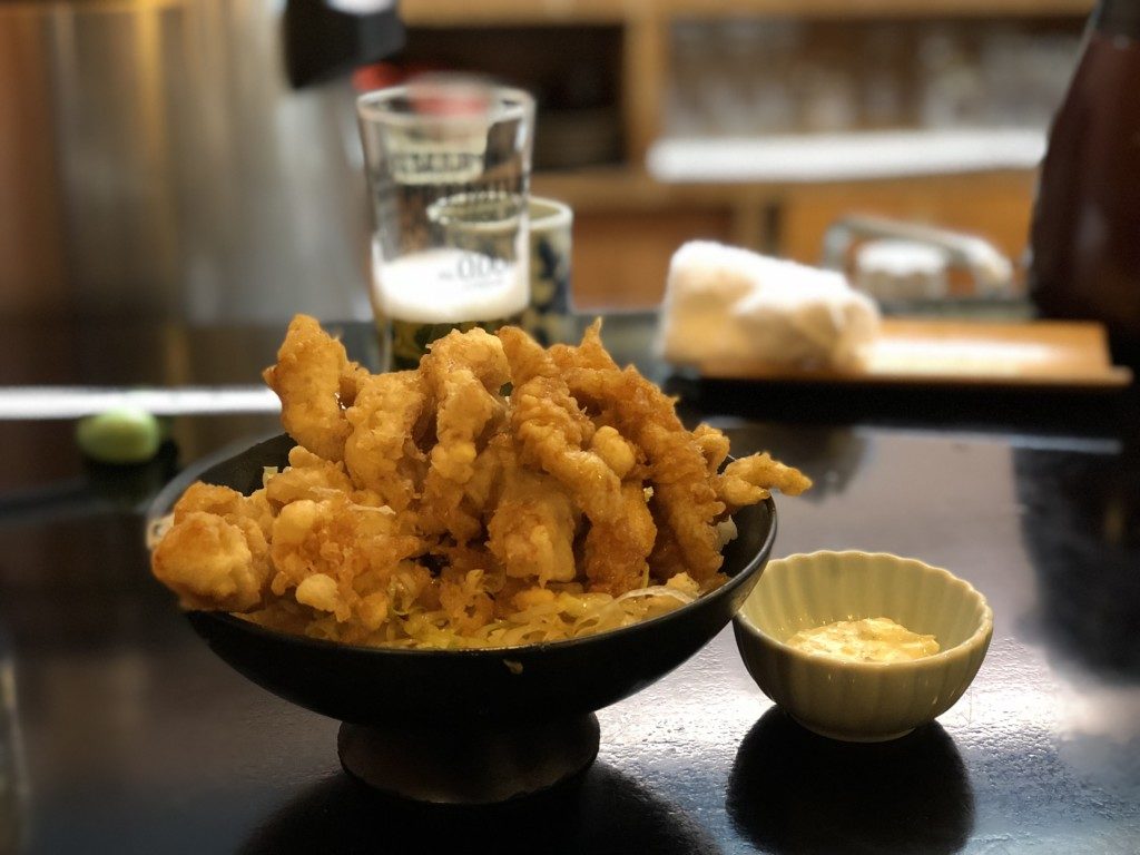 とり天丼