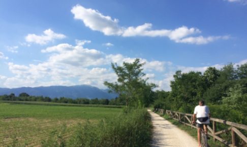 イタリアの田舎の風景