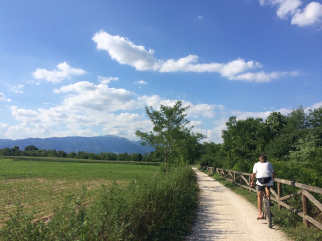 イタリアの田舎の風景