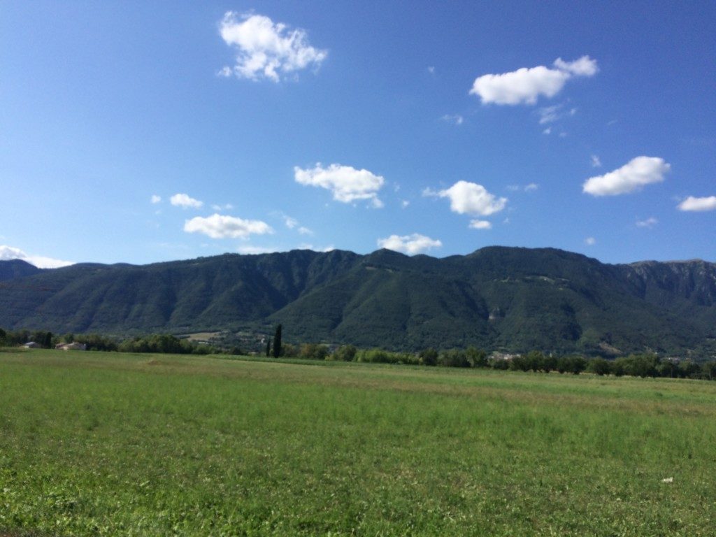 牧歌的なイタリアの田舎