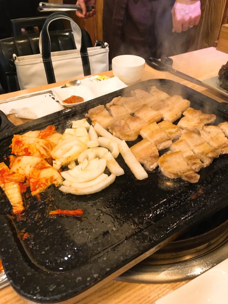 サムギョプサル出来上がり
