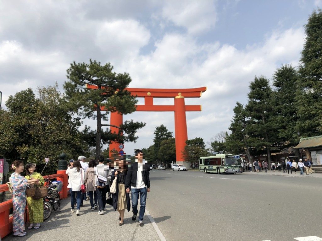 平安神宮の鳥居