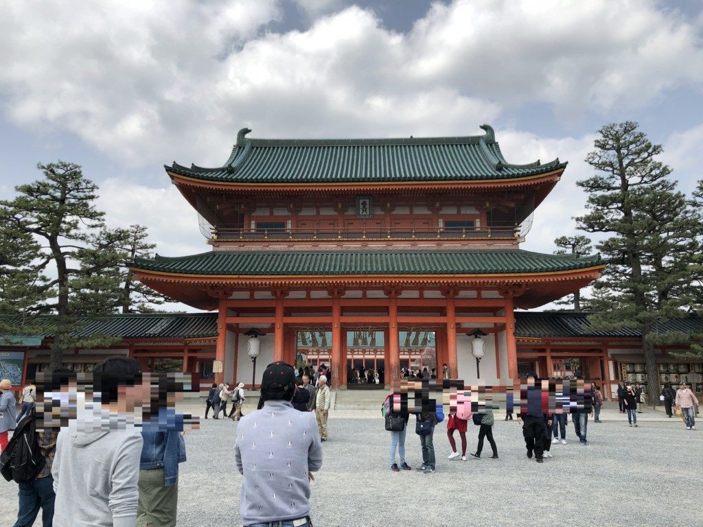 平安神宮の境内