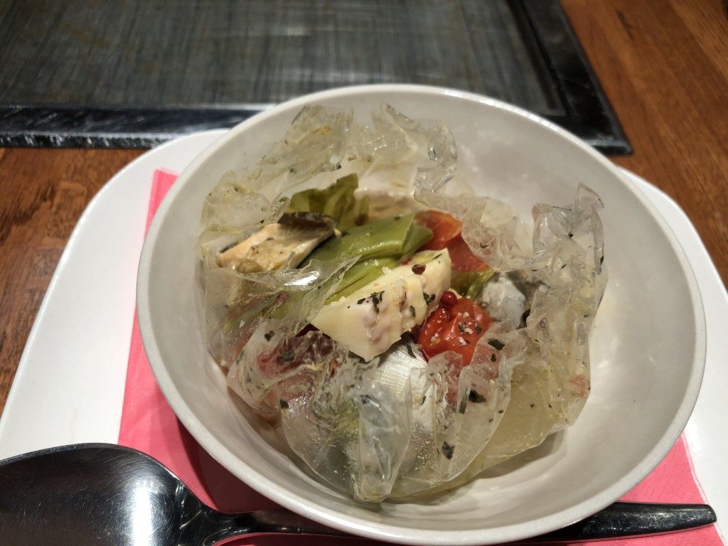 お野菜たくさんアクアパッツァ