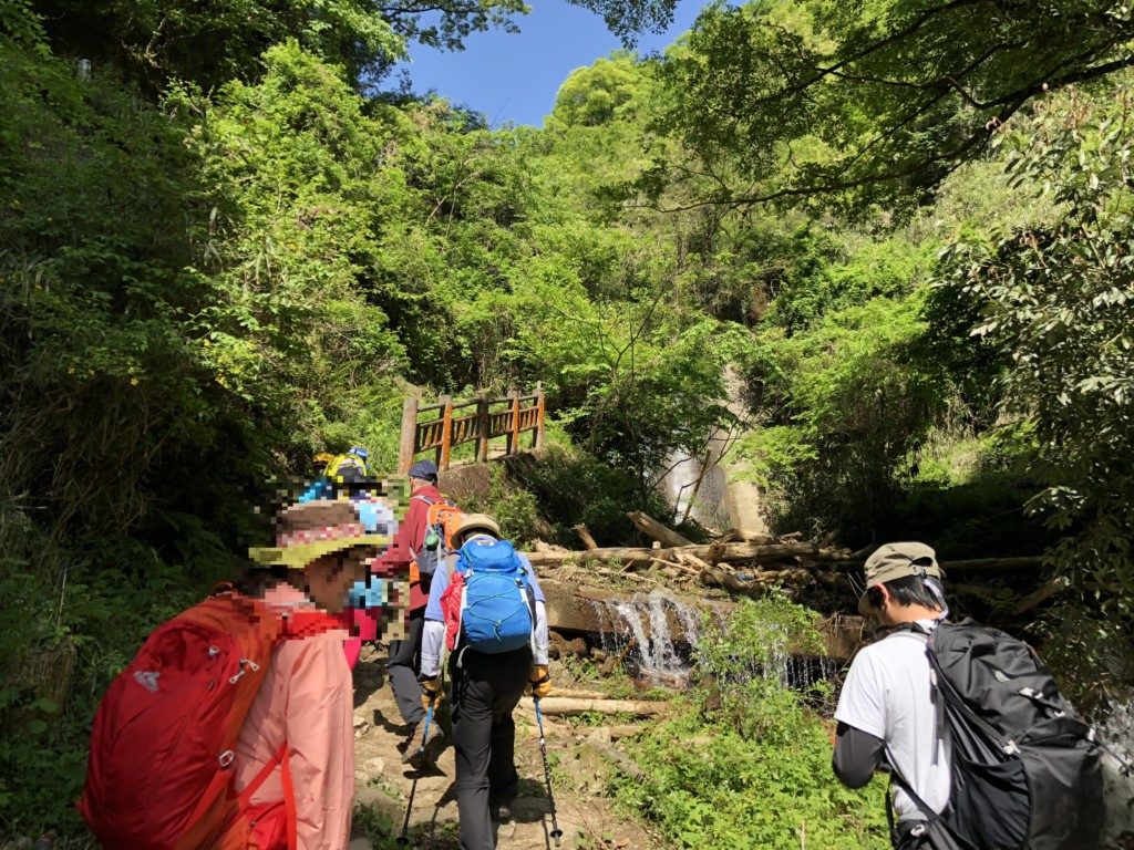 櫛羅の滝コースその3