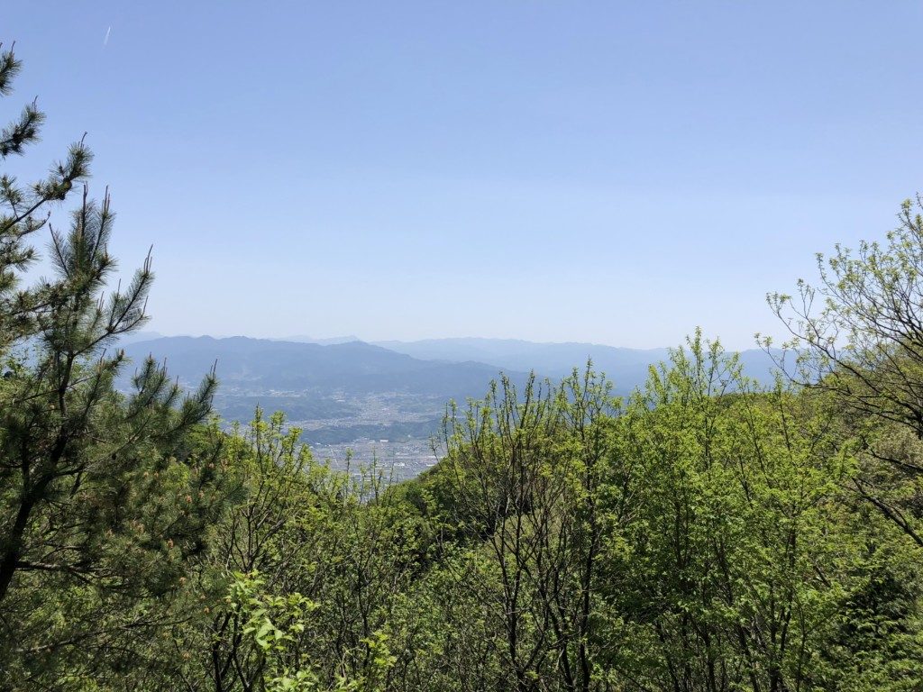 葛城山の眺望