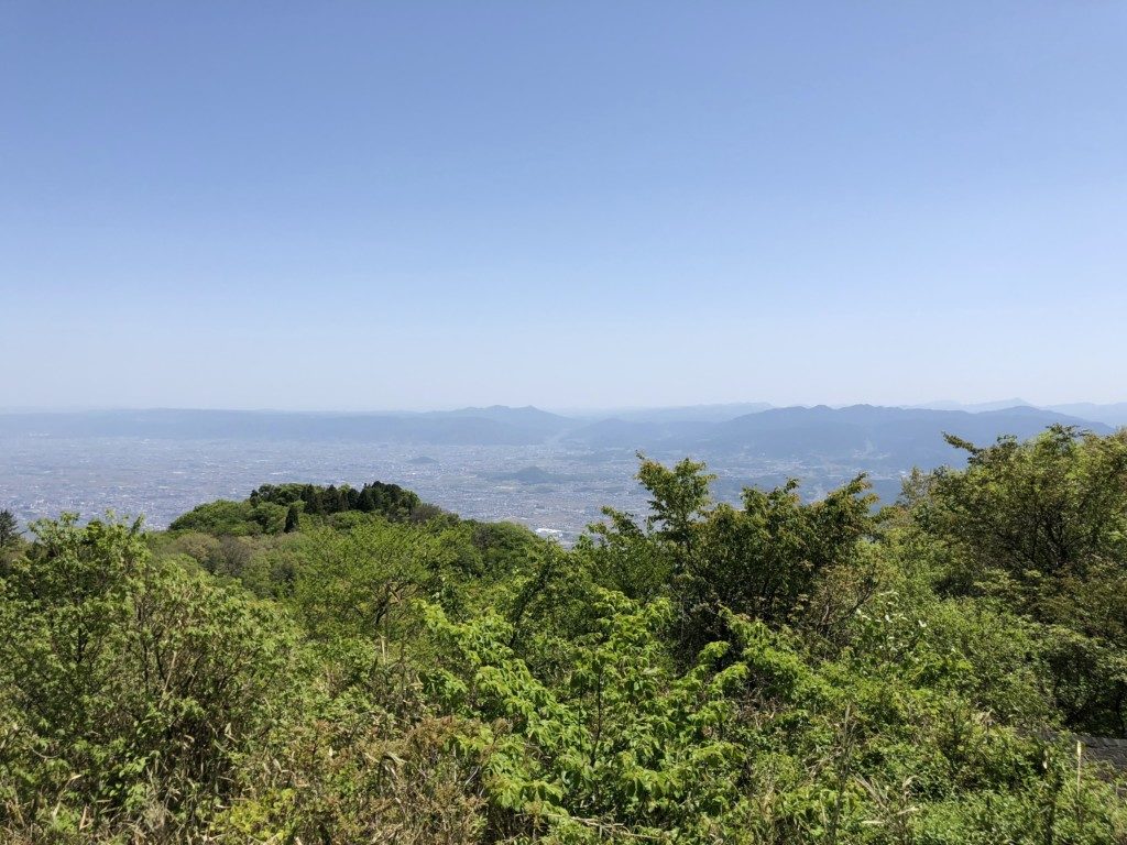 白樺食堂デッキ