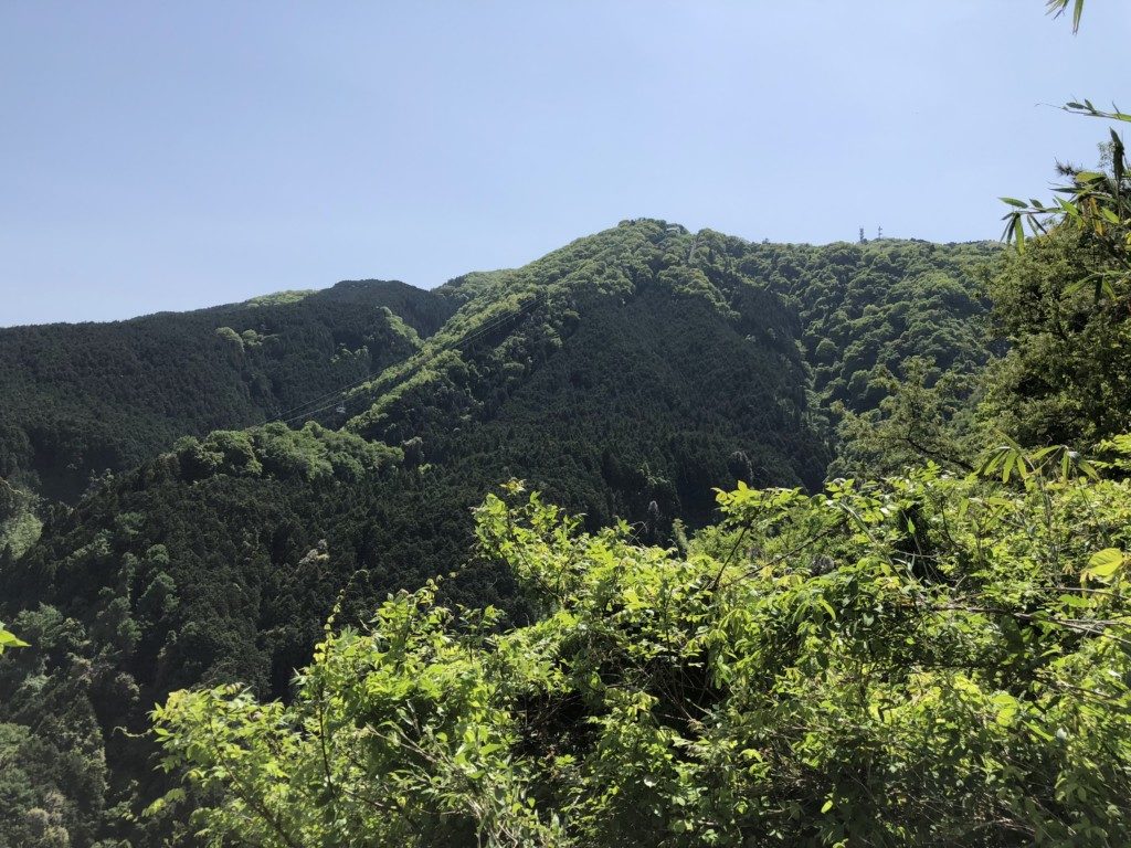 北尾根コースの展望