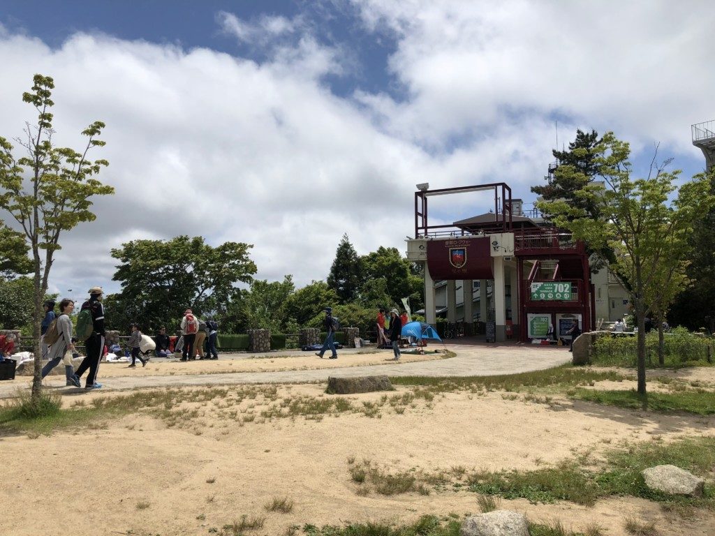 掬星台の風景