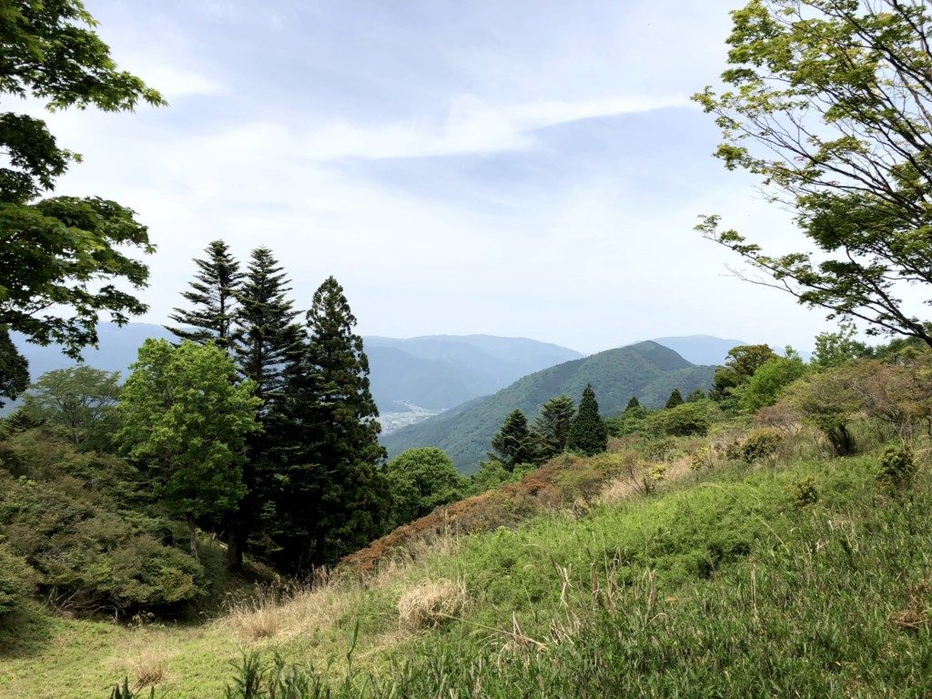 比叡山山頂付近の眺望