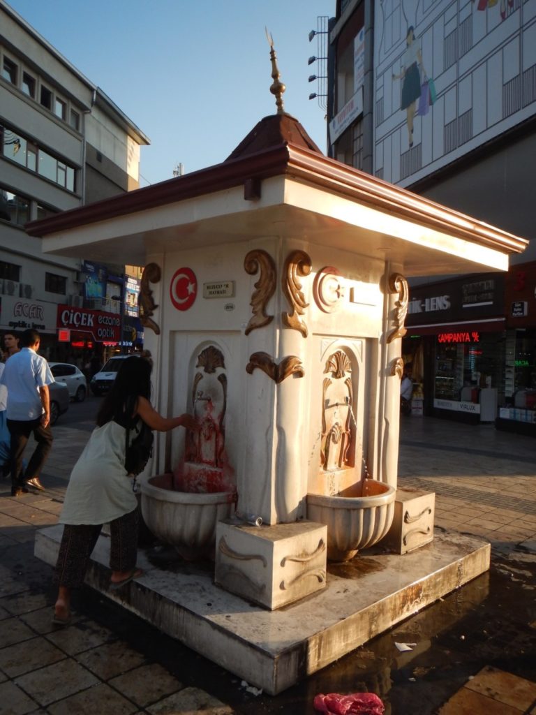 街の水飲み場