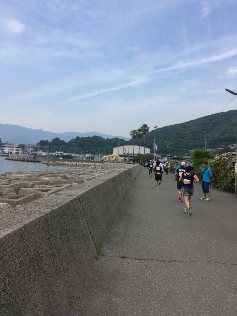 ゴール付近