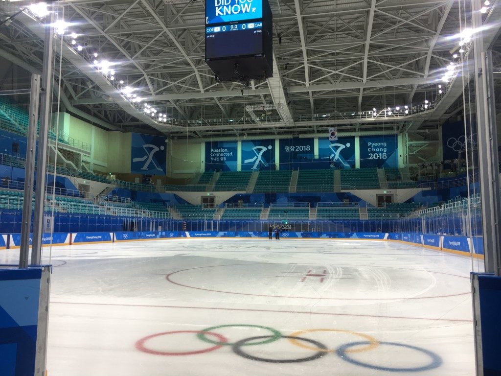 平昌オリンピックのボランティア_アイスホッケー